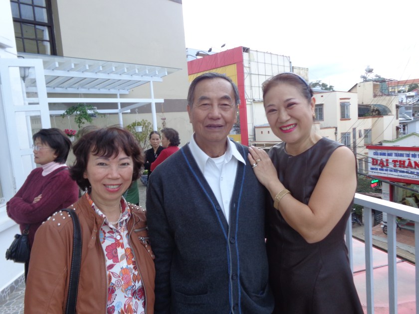 Mon ex-collègue, Monsieur Duc, bien entouré, le 22 novembre.