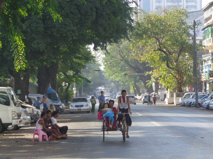 Yangon, janvier 2015