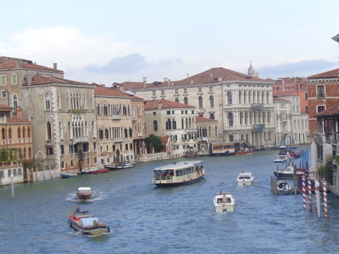 Du pont Scalzi, première impression de Venise, dimanche 13 septembre 2015. 