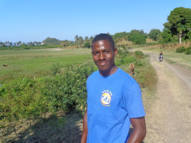 Jerson, troisième d'une famille de neuf enfants. est né et a grandi sur l'île-à-vache