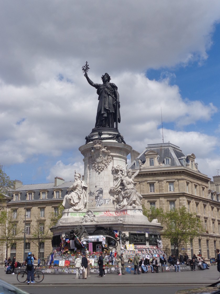 Place de la République, Paris.