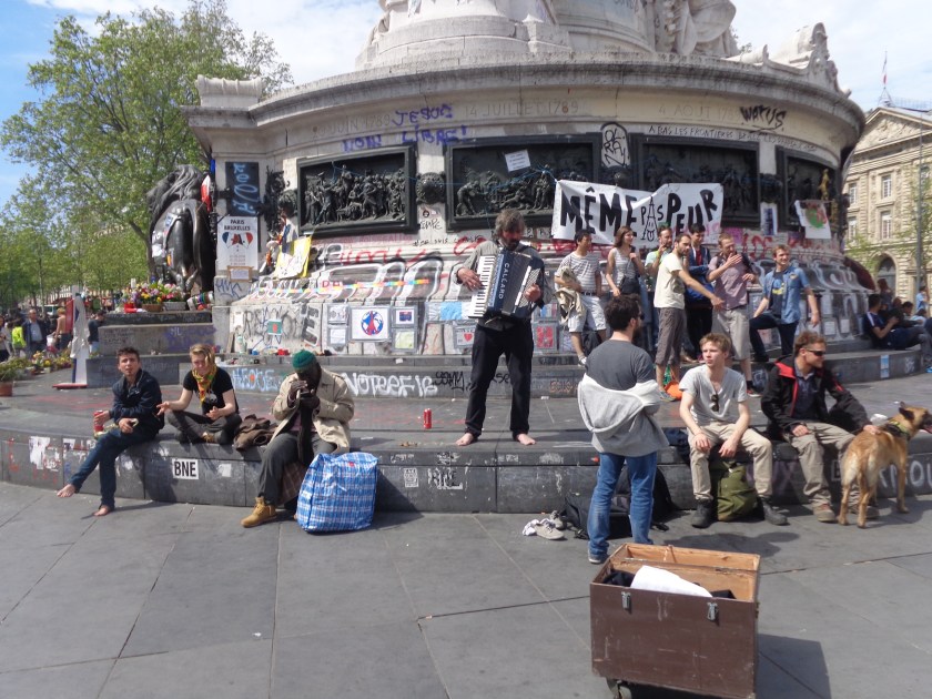 Place de la République, samedi 7 mai