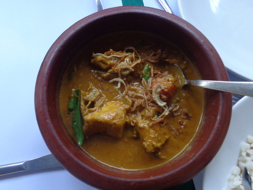 Poulet au curry. Délicieux!