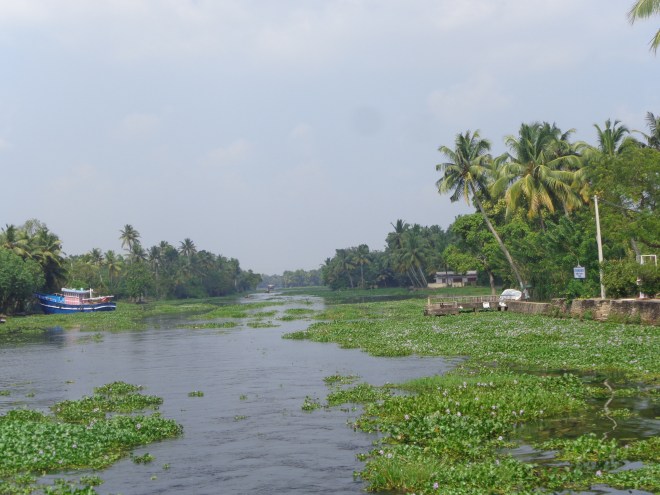 Voyage en traversier entre Alleppey et Kollam, samedi 17 janvier