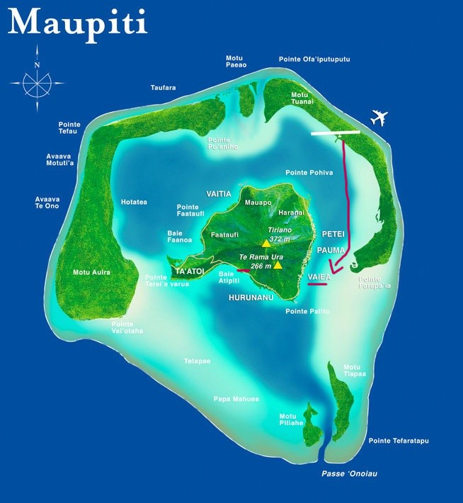 carte maupiti