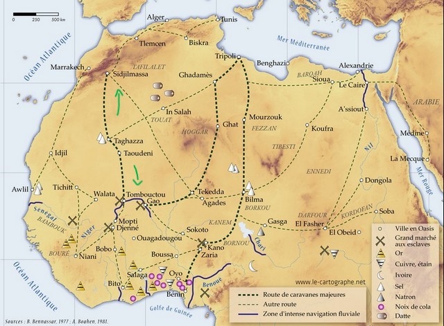 carte sahara commerce