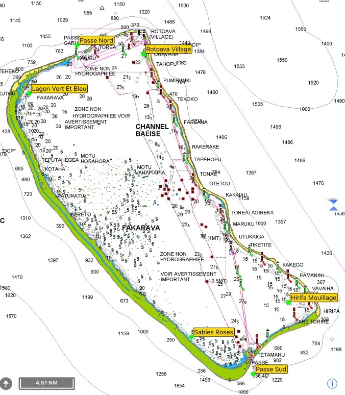 carte marinefakarava